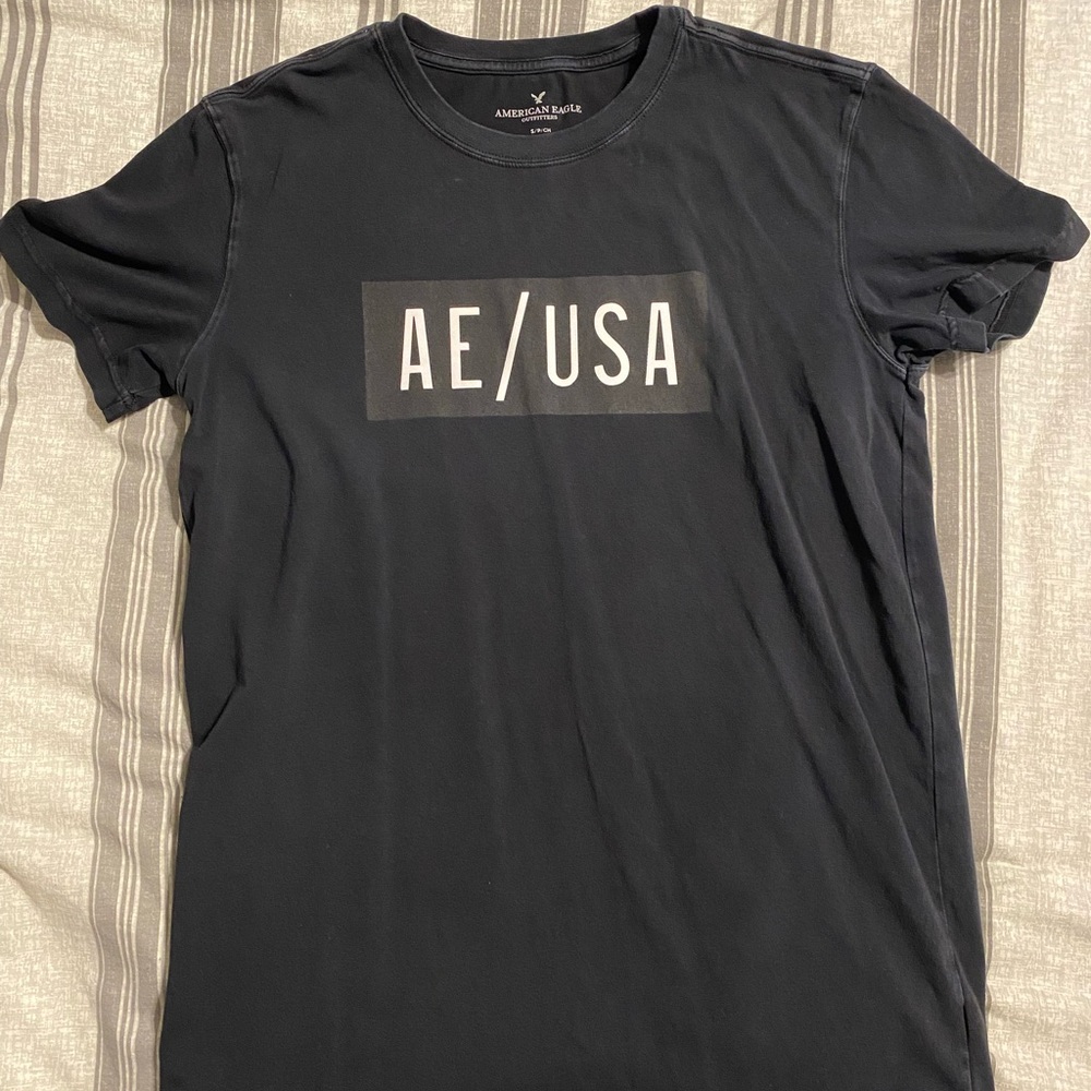Black American Eagle T-Shirt